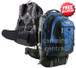 Caribee Thunder Bay 85 +28L Travel Pack +Zipoff Daypack - Front View (Blue)