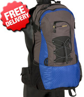 OZtrail Rhodes 50 Litre Backpack Travelpack Day Pack - Front View