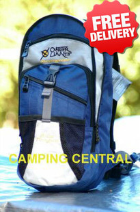 OZtrail Blue Tongue 2 Ltr Hydration Pack Backpack - Front View