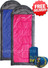 2 x Caribee Genesis Kids Jr Childrens Sleeping Bag - (Front View)