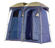 OZtrail Shower Tent Ensuite Duo Change Room Toilet - Angle View