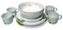 OZtrail Melamine Ware Dinner Camping Plate Bowl Set