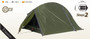 OZtrail Backpacker Compact Hiking Lightweight Tent - 2kg (Angle View)