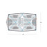 Caribee Mercury 10 Man Person 2-Room Dome Tent - Dimensions