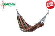 Rio Double Cotton Hammock 2.4x1.6m / 200kg Limit - With Free Shipping