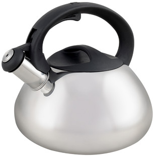 OZtrail 3 Litre Whistling Kettle Stainless Steel Camping