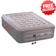 Coleman Quickbed (with 240V Pump) Double Height Air Quick Inflatable Bed Queen - With Free Shipping