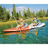 Sevylor Sit on Top Kayak (2 Person) Inflatable Boat with Oars Paddles - 2 Person Kayak