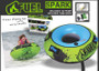 Fuel Spark single person inflatable water fun tube with tow rope
