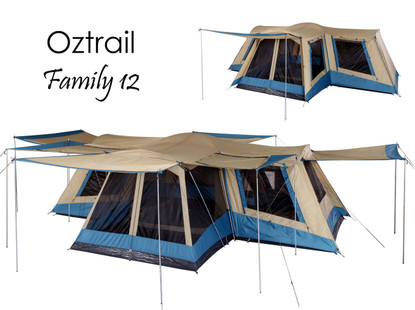 OZtrail Family 12 Dome Tent