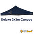 Oztrail Blue 3m Replacement Canopy for Deluxe Gazebo