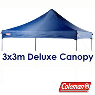 Blue 3x3m Replacement Canopy for Deluxe Gazebo