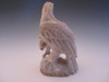 Eagle fetish carving from antler by Zuni artist Lewis Malie available from Sacred Bear Jewelry.