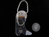 Key Ring Boot in Sterling Silver with Turquoise setting by Navajo Craftsman.