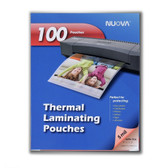 Nuova 100-Pack, 5 Mil Thermal Laminating Pouches 9 x 11.5 Inches, Letter Size