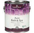 Benjamin Moore Aura Premium Bath and Spa Paint (Matte Finish) 1 Gal.