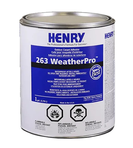 HENRY ADHESIVES 263 1G EXT CARPET ADHESIVE - World Paint Supply