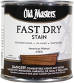 Old Masters 61816 .5Pt Fast Dry Stain American Walnut 