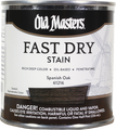 Old Masters 61216 .5Pt Fast Dry Stain Spanish Oak 