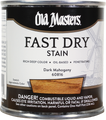 Old Masters 60816 .5Pt Fast Dry Stain Dark Mahogany 