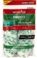 Wooster RR334 4 1/2" X 3/4" Cirrus X Closed-End Jumbo-Koter 2-Pack