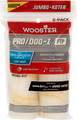 Wooster RR381 4 1/2" x 3/8" Pro/Doo-Z FTP Closed-End Jumbo-Koter 2-Pack