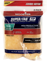 Wooster RR983 4 1/2" X 3/4" Super/Fab FTP Closed-End Jumbo-Koter 2-Pack