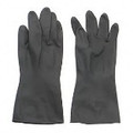 TRIMACO Black Rub Gloves LARGE #01903