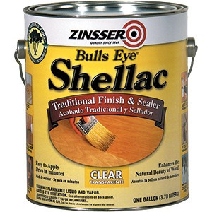 Zinsser 00301 1G 3Lb Cut Bullseye Clear Shellac - World Paint Supply