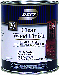 Watco 1 Qt. Clear Satin Lacquer Wood Finish