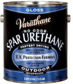 VARATHANE 250231 1G SATIN CRYSTAL CLEAR DIAMOND WATER BASED OUTDOOR SPAR URETHANE