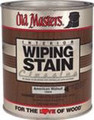OLD MASTERS 12804 QT Natural Walnut Wiping Stain Classics 240 VOC