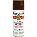 RUSTOLEUM 12OZ GLOSS LEATHER BROWN STOPS RUST SPRAY (case of 6)