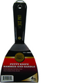MERIT PRO 4" FLEX SCRAPER BLADE PUTTY KNIFE WITH BLACK PLASTIC HAMMER END HANDLE