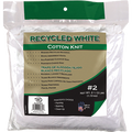 MERIT PRO  #2 2.5LB BAG RECYCLED WHITE COTTON WIPING CLOTHS
