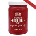 MODERN MASTERS 275264 QT RED SATIN FRONT DOOR PAINT SOPHISTICATED