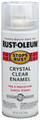 RUSTOLEUM BRANDS 7701 SP CRYSTAL CLEAR SPRAY PAINT ( 6 PACK)