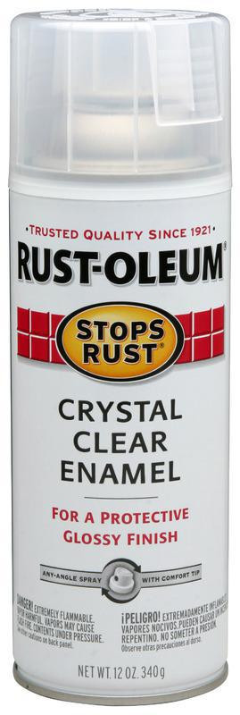 RUSTOLEUM BRANDS 7701 SP CRYSTAL CLEAR SPRAY PAINT ( 6 PACK