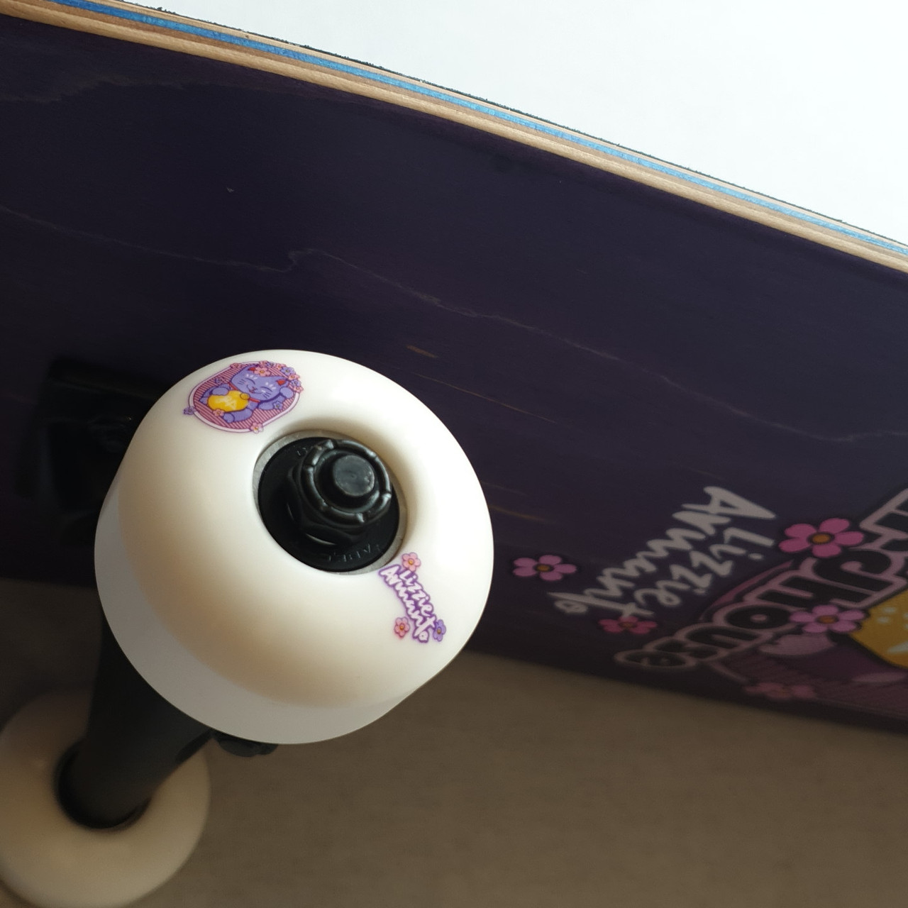 Birdhouse Stage 3 armanto Maneki Neko Complete Skateboard-Violet 8/"