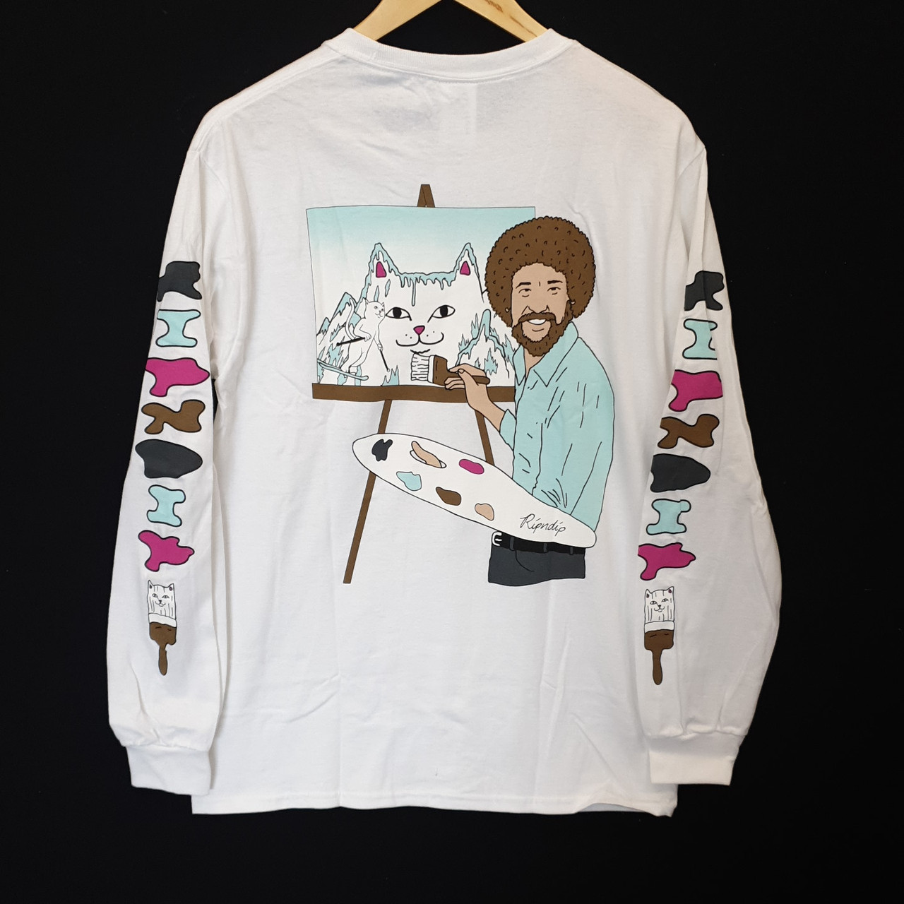 ripndip bob ross hoodie