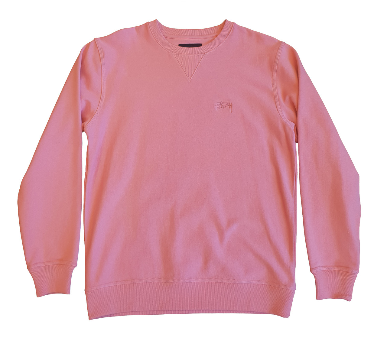 stussy pink sweater