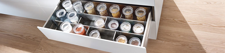 kitchen drawer dividers | blum drawer dividers