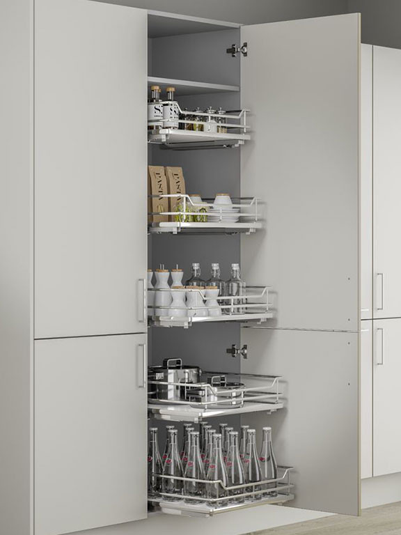 150mm pull out tall deals larder unit