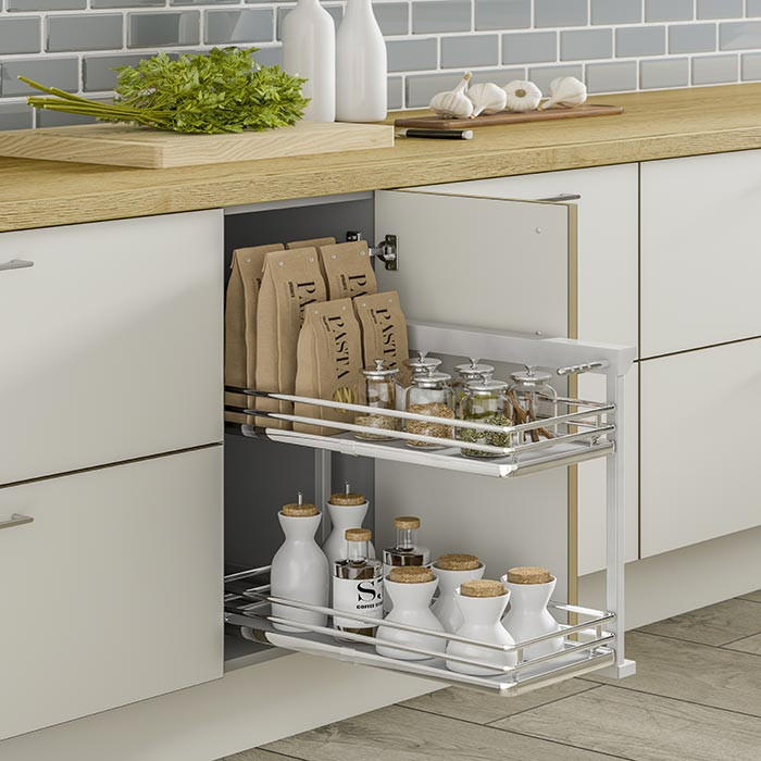 Luxury Pull Out Storage For Kitchen Units