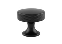 Berlin Knurled Knob - Black