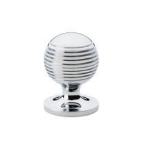 Caesar Knob - Polished Chrome
