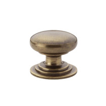 Waltz Knob - Antique Brass