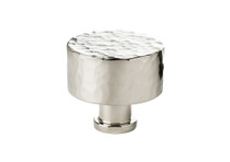 Leila - Hammered Polished Nickel Knob