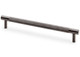 Brunel knurled dark bronze T-bar pull handle for cabinets and drawers