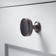 Lynd Knob On White Cupboard 